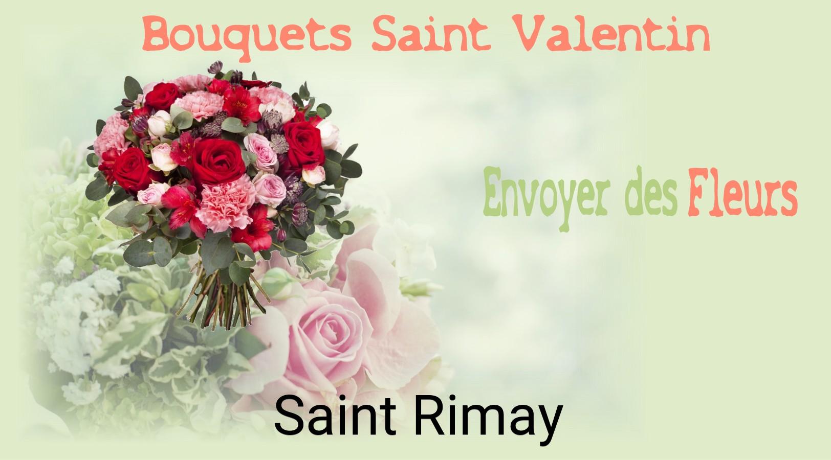 Roses de Saint-Valentin livrées à Saint-Rimay